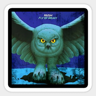 Fly by night Sticker